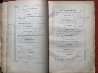 La Fille de Mme (Madame) Angot, Opera-Comique en Trois Actes (1875, with major handwritten revisions)