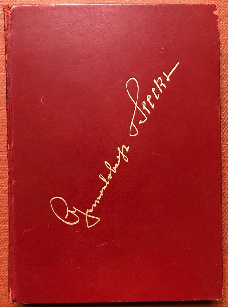 Item #H4192 Die Zukunft des Reiches, Urteile und Forderungen - 1929, one of 90 numbered and signed copies. Generaloberst Hans von Seeckt.