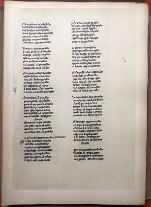 Cancionero de Baena, reproduced in facsimile from the Unique Manuscript in the Bibliotheque Nationale (1926)