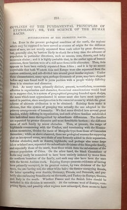 The Ethnological Journal, Nos. 1-11, June 1848 - April 1849