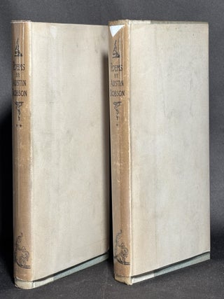 Poems on Several Occasions, 1895, 2 vols. one of 50 copies signed by artists & Dobson. Austin Dobson.