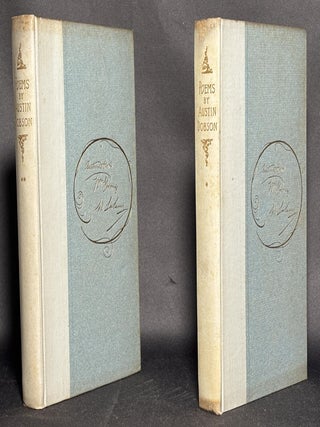 Poems on Several Occasions, 1895, 2 vols. one of 50 copies signed by artists & Dobson