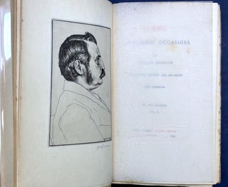 Poems on Several Occasions, 1895, 2 vols. one of 50 copies signed by artists & Dobson