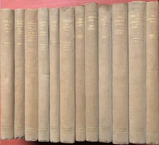 Item #H4428 XVIII Century French Romances (12 volumes complete, limited and printed at Curwen...