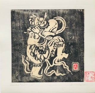 The Set of Wooden Carved Pictures About Vietnamese Traditional Art (Ca. 1991, signed by artist)