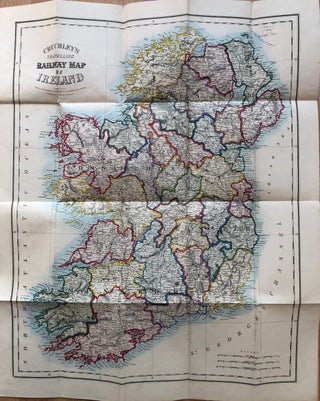 Item #H4452 Cruchley's Tourist's [or Tourist] Map of Ireland with the Railways, Roads, &c....