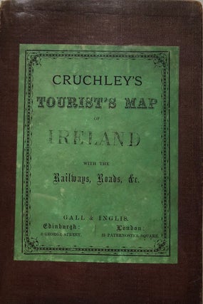 Cruchley's Tourist's [or Tourist] Map of Ireland with the Railways, Roads, &c. (1862)