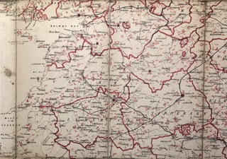 Catholic Ecclesiastical Map of Ireland (1859) and pamphlet KEY to the Catholic Ecclesiastical Map of Ireland