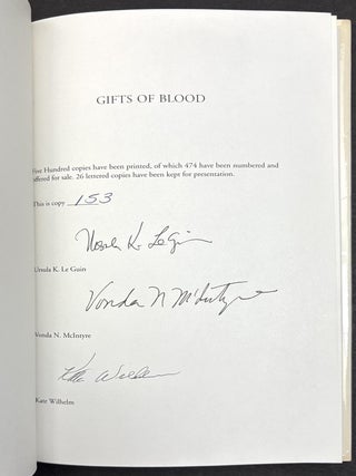 Gifts of Blood: The Collected Stories of Susan C. Petrey, limited signed edition