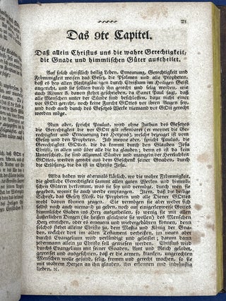 3 books in one 1819-1820 published in Allentown PA: Von der Himmlischen Arzeney, Oder dass Jesus Christus Der wahre Arzt, und der Arme s&uuml;ndhafte Mensch der Patient, Verwundete oder Kranke sey. BOUND WITH: Von Dreyerley [Dreierley] Leben der Menschen Und was ein rechtschaffen Christliches Leben sey; Desgleichen Von guten Werken, ihrer Belohnung, und vom rechten Gottesdienste. AND: Einige Christliche und lehrreiche Send-Briefe
