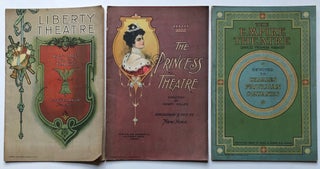 Item #H4632 3 1907 NYC Theatre Programs: The Princess Theatre (1907, William Vaughan Moody's The...