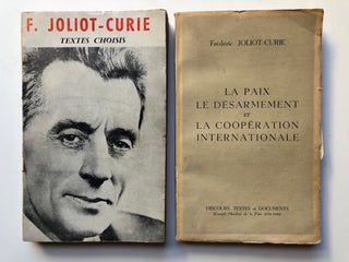 Item #H4761 2 books -- La Paix, Le Desarmement et La Cooperation International [and] Textes...