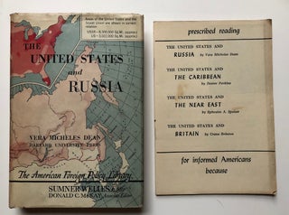 Item #H4774 The United States and Russia. Vera Micheles Dean
