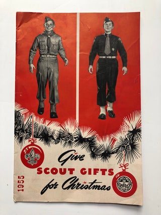 Item #H4859 Give Scout Gifts for Christmas (1955 catalog). Boy Scouts