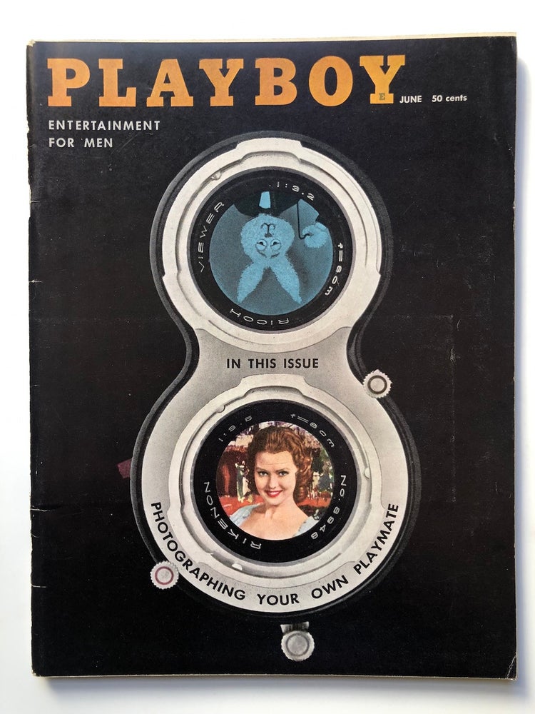 Item #H5034 Playboy June 1958, vol. no. 6. Daniel P. Mannix, Shel Silverstein.