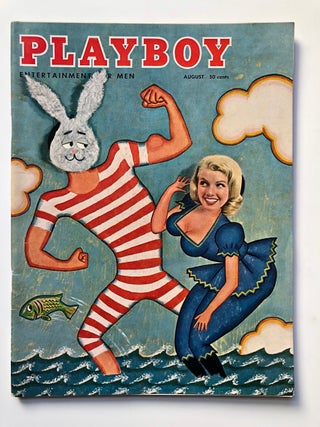 Item #H5035 Playboy August 1957, vol. 4 no. 8. Herbert Gold, Max Shulman