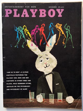Item #H5051 Playboy November 1959, Vol. 6 no. 11. Henry Slesar, Theodor Reik, Arnold Roth