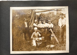 1911 Photo album of Swiss - American worker retreat in Western Pennsylvania; V. S. B. Helvetia / E. Pittsburgh