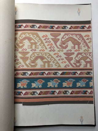 Large wallpaper sample book: Treasures of the Ancient Andes, Schumacher Co.