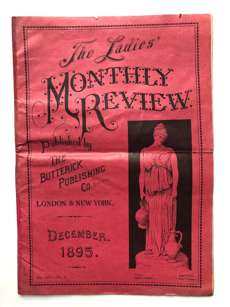 Item #H5164 The Ladies' Monthly Review, December 1895, May 1896 (2 issues). Butterick Publishing Co.