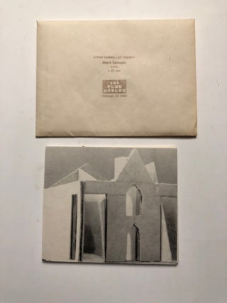 Item #H5277 Accordion folded printed documentation of a 1992 exhibit at Penn Modern Gallery,...
