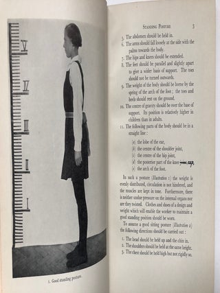 Posture in Housework, an application of the principles of good posture to the practice of housework