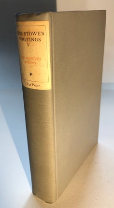 Item #H5756 The Minister's Wooing (1896, one of 250 copies), Vol. V of the Large Paper Edition of...