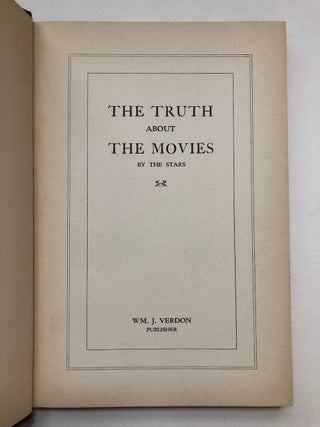 The Truth About the Movies - by the stars