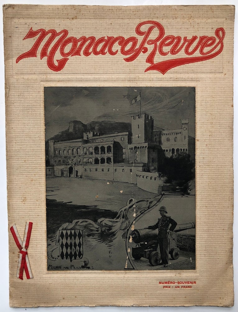 Item #H5917 Monaco Revue, Numero Souvenir 15 Novembre 1912. Cote D'Azure.