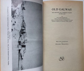 Old Galway, the History of a Norman Colony in Ireland