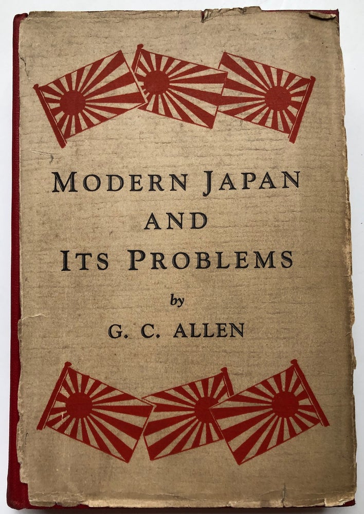Item #H6136 Modern Japan and its Problems. G. C. Allen.