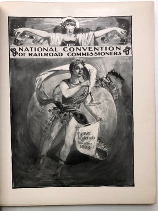 Item #H6309 Handbook and program of the National Convention of Railroad Commissioners, Denver,...