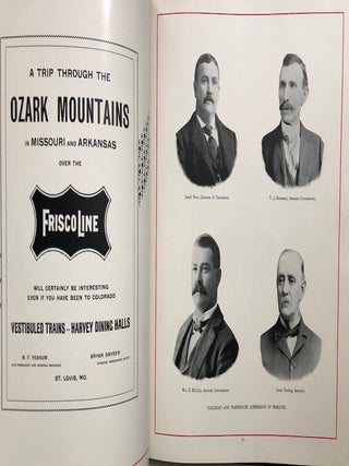 Handbook and program of the National Convention of Railroad Commissioners, Denver, Colo., August 10, 1899 containing the program and proceedings of the eleventh annual convention, with reports of committees. A synopsis of the railroad laws and rules of practice, of the Interstate Commerce Commission and all state railroad commissions, together with half-tone portraits of railroad commissioners and secretaries.