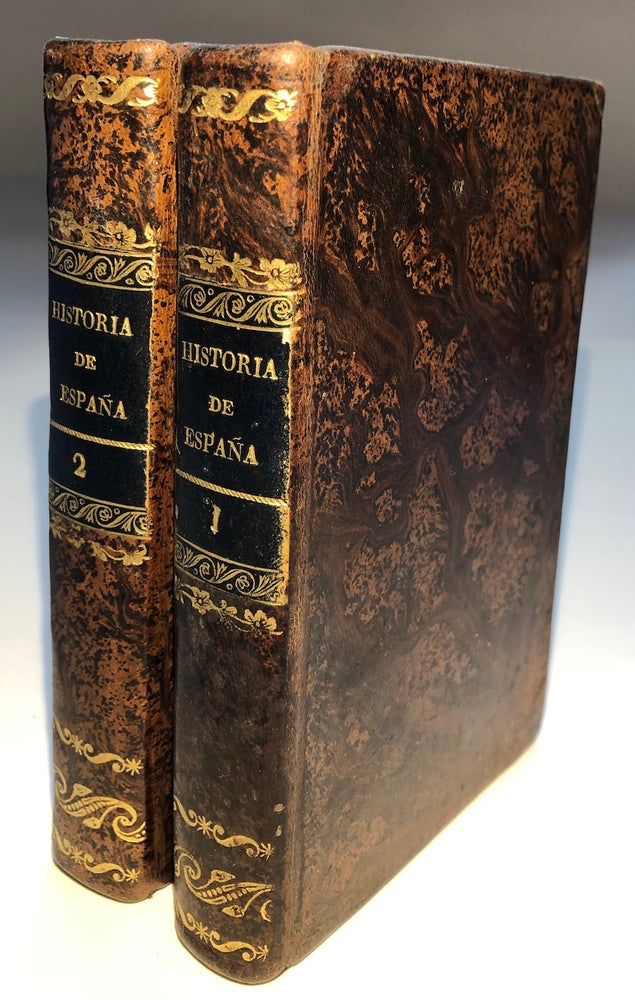 Item #H6402 Compendio de la historia de España, traducico al Castella por el R. P. Josef Francisco de Isla...(2 volumes). El. R. P. Duchesne, Jean Baptiste Philippoteau.