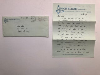 Fine assortment of material on or by astronaut JIM IRWIN from the estate of his cousins (photos, ephemera, autographed material, newsletters from Irwin's High Flight Foundation, etc.)