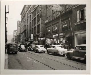 Item #H6430 8 original 8x10 photos of downtown Pittsburgh ca. 1938 (Penn Avenue near Stanwix,...