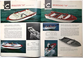 '61 Crestliner, Guide to Boating Fun (1961 color catalog of motor boats and fishing boats in fiberglass, aluminum and royalite)
