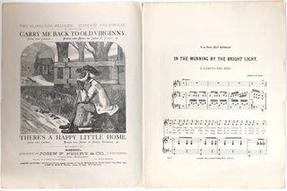 The Immensely Popular End Song, In the Morning by the Bright Light, as performed by Harrigan & Hart, words and music by James A. Bland