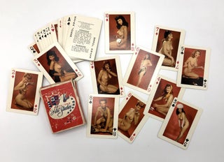 Item #H6714 Fifty-Two Art Studies, playing cards with color photos of nudes, ca. 1960s. Pinup...