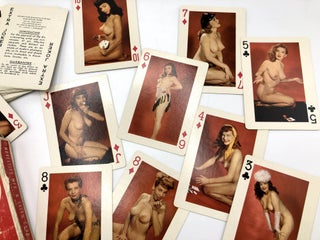 Fifty-Two Art Studies, playing cards with color photos of nudes, ca. 1960s