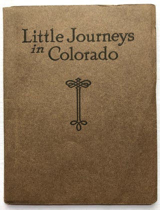 Item #H6818 Little Journeys in Colorado. L. M. Allen