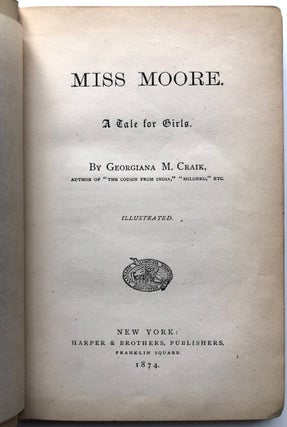 Miss Moore, a Book for Girls