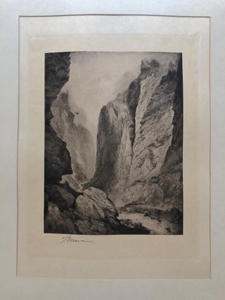 Vol. SIX of Picturesque California, the Rocky Mountains and the Pacific slope; California, Oregon, Nevada, Washington, Alaska, Montana, Idaho, Arizona, Colorado, Utah, Wyoming, etc. -- Imperial Japan edition, limited to 100 copies, some plates SIGNED by artists