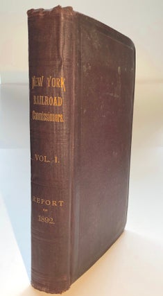 Item #H6986 Tenth Annual Report of the Board of Railroad Commissioners of the State of New York,...