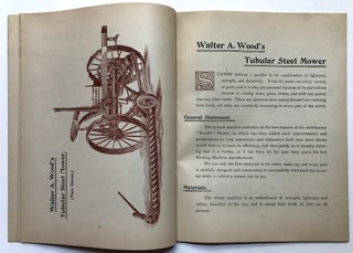 Walter A. Wood Mowing & Reaping Machine Company, 1895 catalog