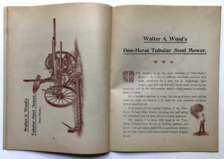 Walter A. Wood Mowing & Reaping Machine Company, 1895 catalog