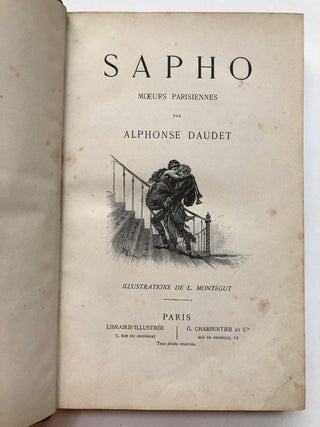 Sapho, Moeurs Parisiennes, illustrations de L. Montegut