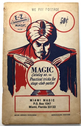 Item #H7390 Magic Catalog no. 26, practical tricks for stage - club - parlor. Miami Magic