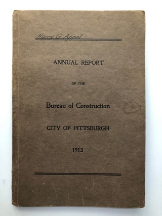 Item #H7398 Annual Report, Bureau of Construction, Department of Public Works, City of...