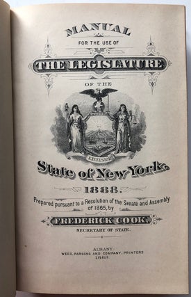 Manual for the Use of the Legislature of the State of New York, 1888